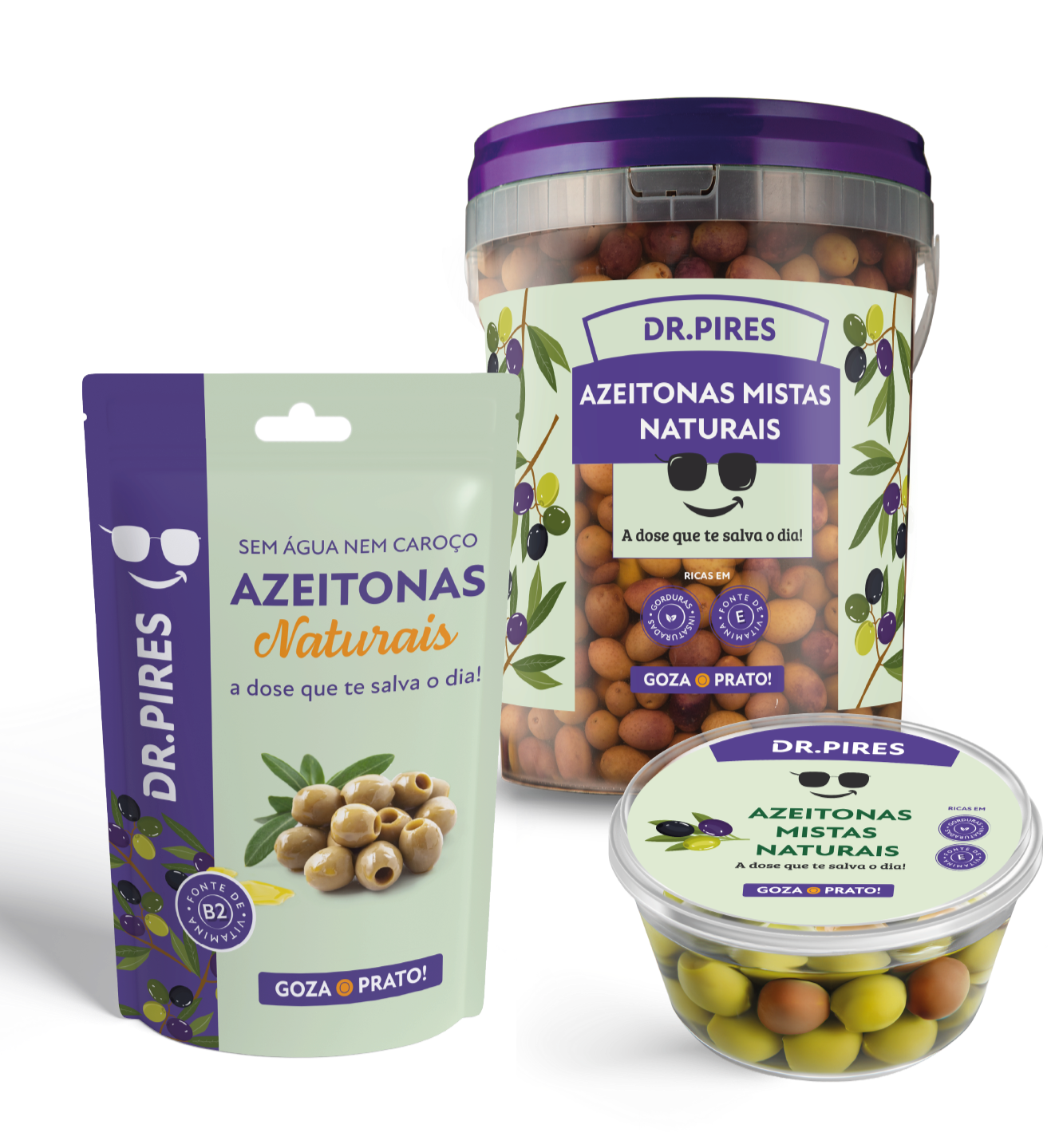 Azeitonas Mistas naturais